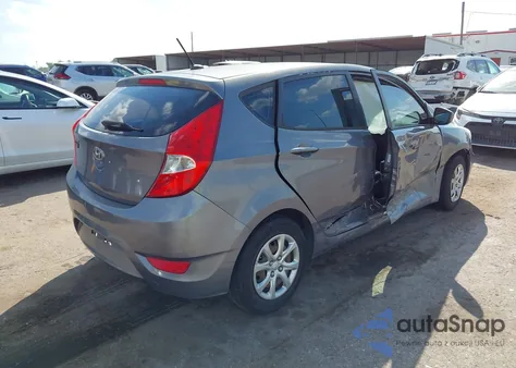 2014 Hyundai Accent Gs z USA, uszkodzony, nr VIN KMHCT5AE3EU165239